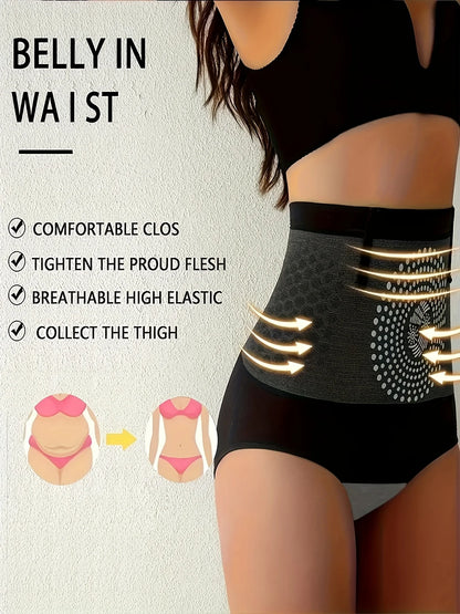 Cinta Modeladora Feminina Sem Costura – Cintura Alta e Controle Abdominal